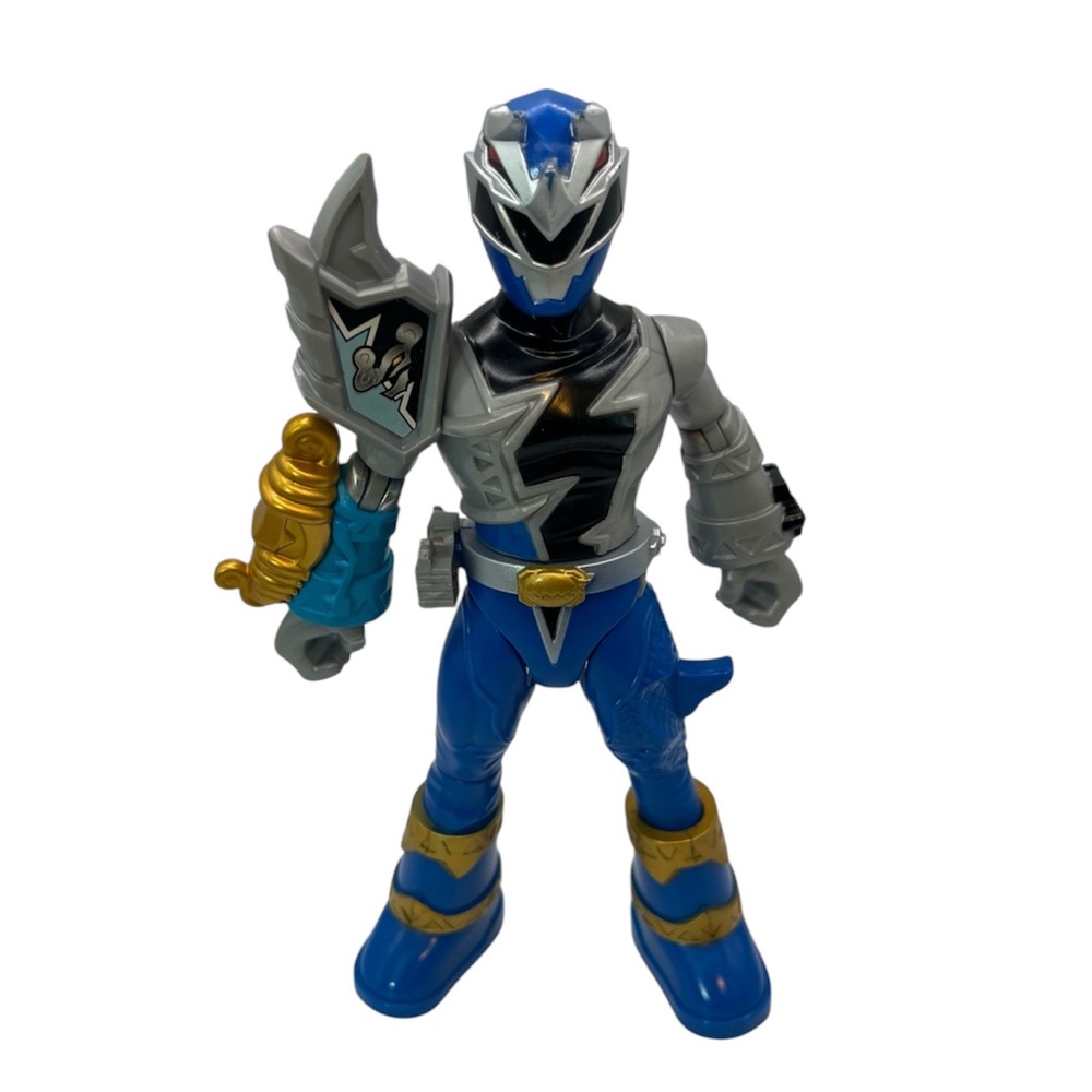 HASBRO 2021 DINO FURY BLUE POWER RANGER 7” ACTION FIGURE
PREOWNED